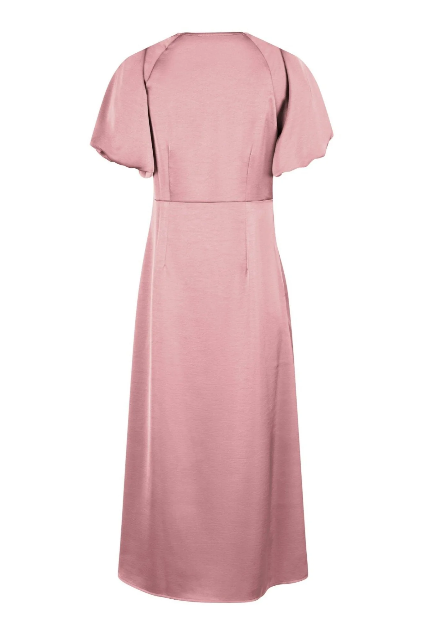 Illana Heavy Sateen Dress Evening Rose - Image 6