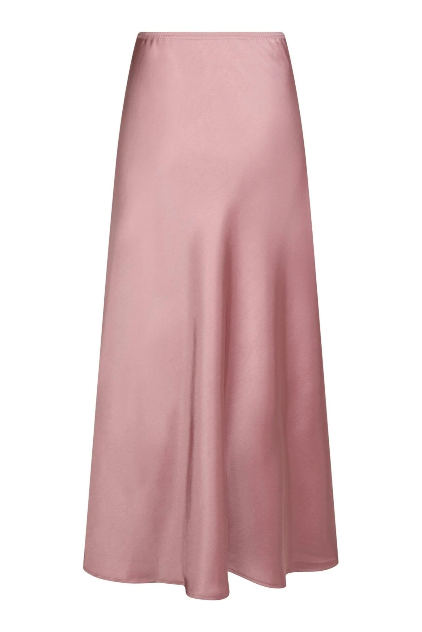 Vicky Heavy Sateen Skirt Evening Rose - Image 10