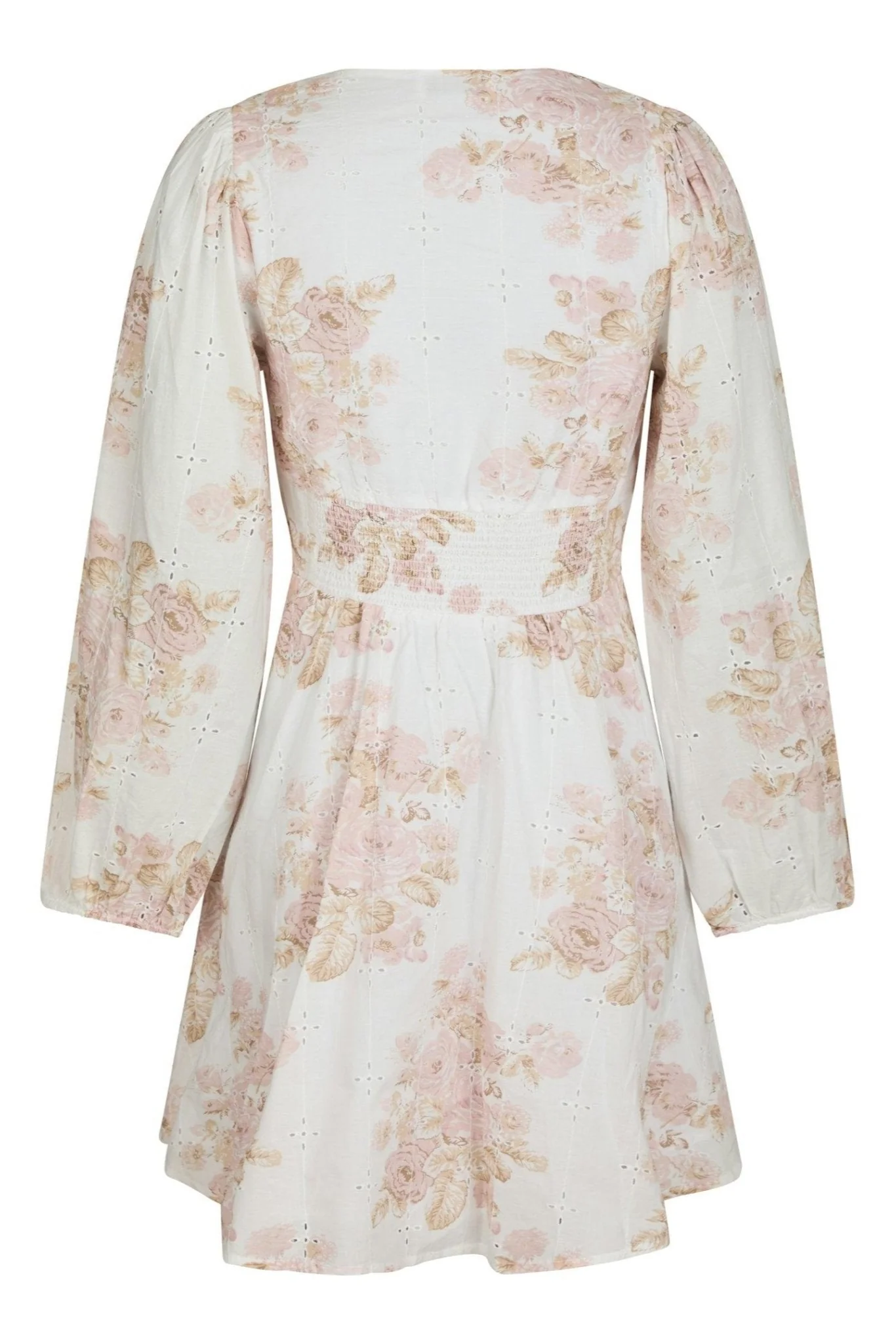 Milly Emb Rose Dress Dusty Rose - Image 10