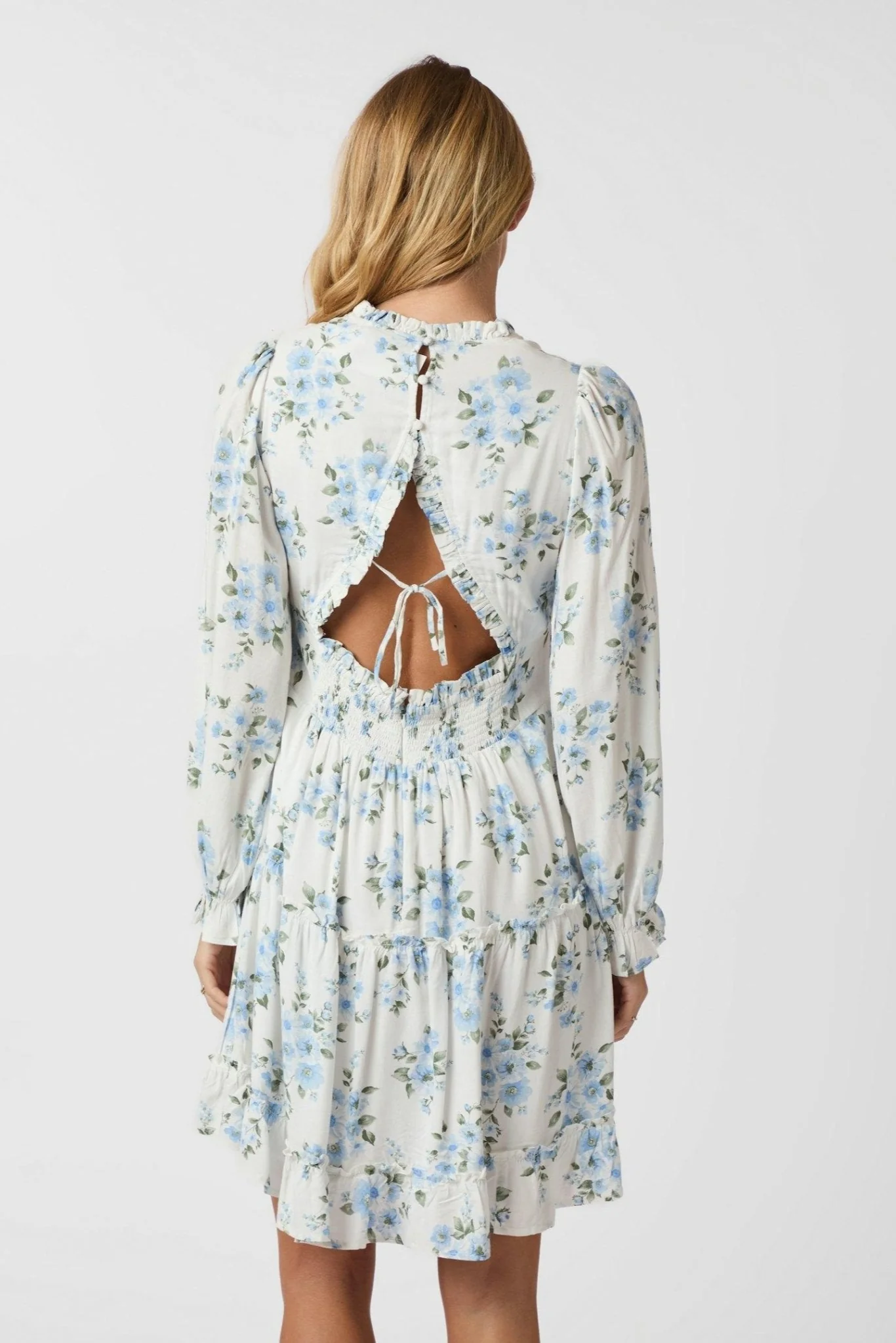 Miller Floral Dream Dress Light Blue - Image 10