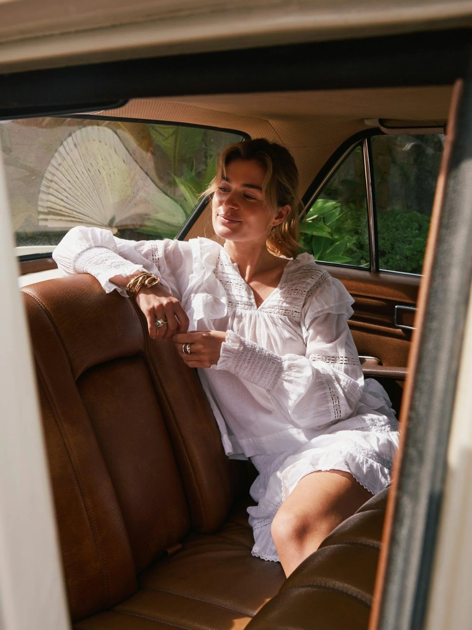 Mauri S Voile Blouse White - Image 3