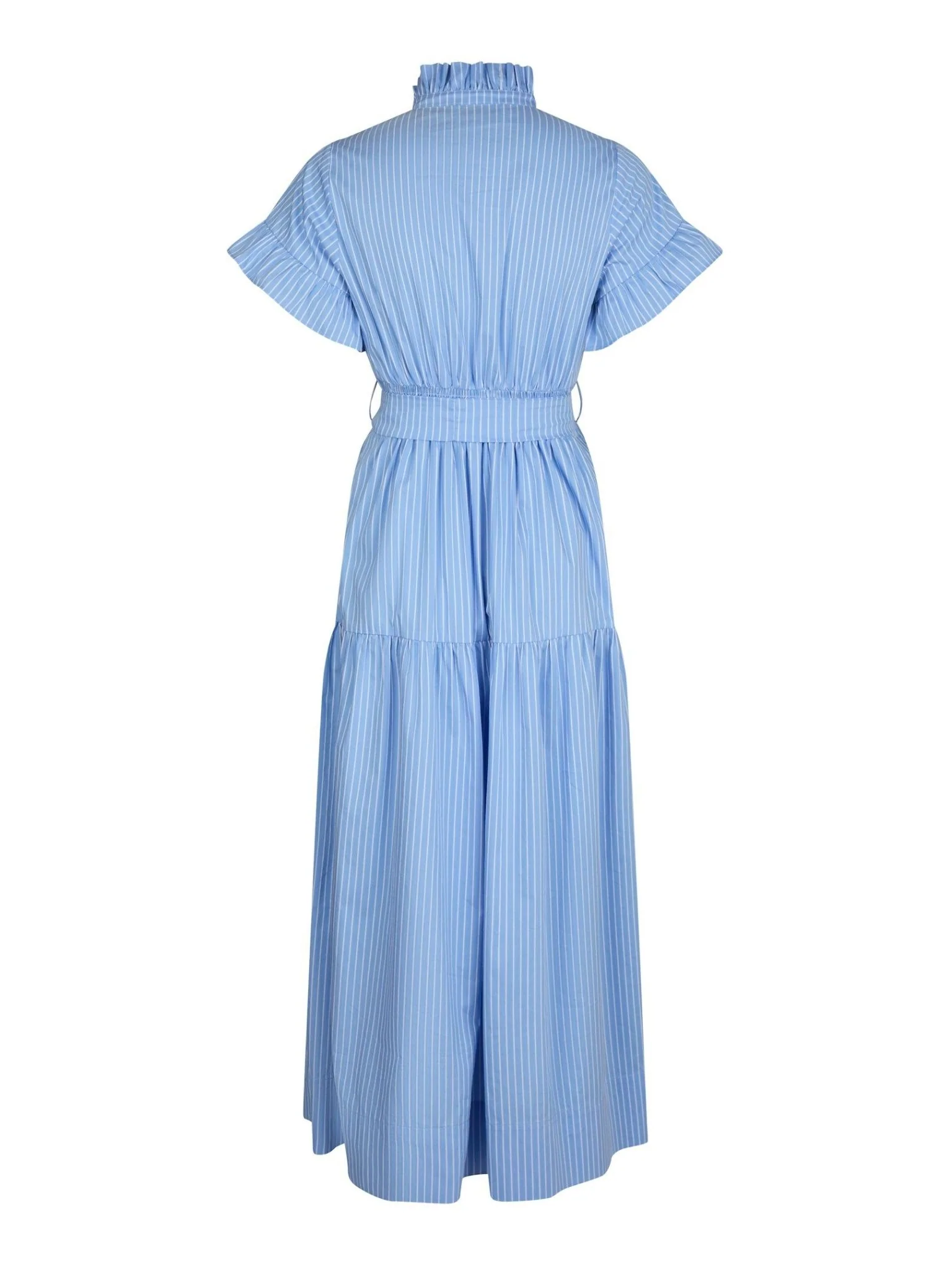 Nellie Stripe Dress Light Blue - Image 8