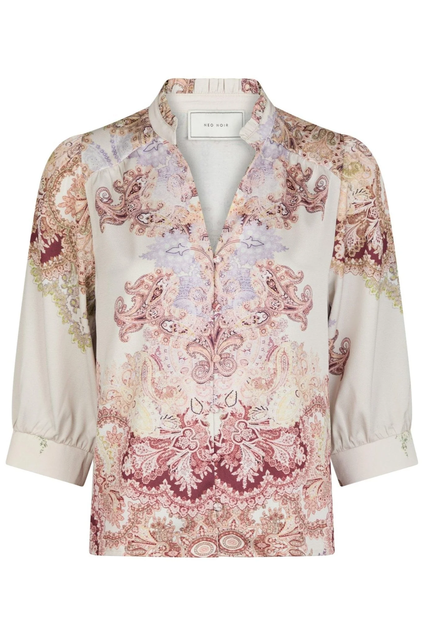 Roselle Artist Paisley Blouse Ivory - Image 2