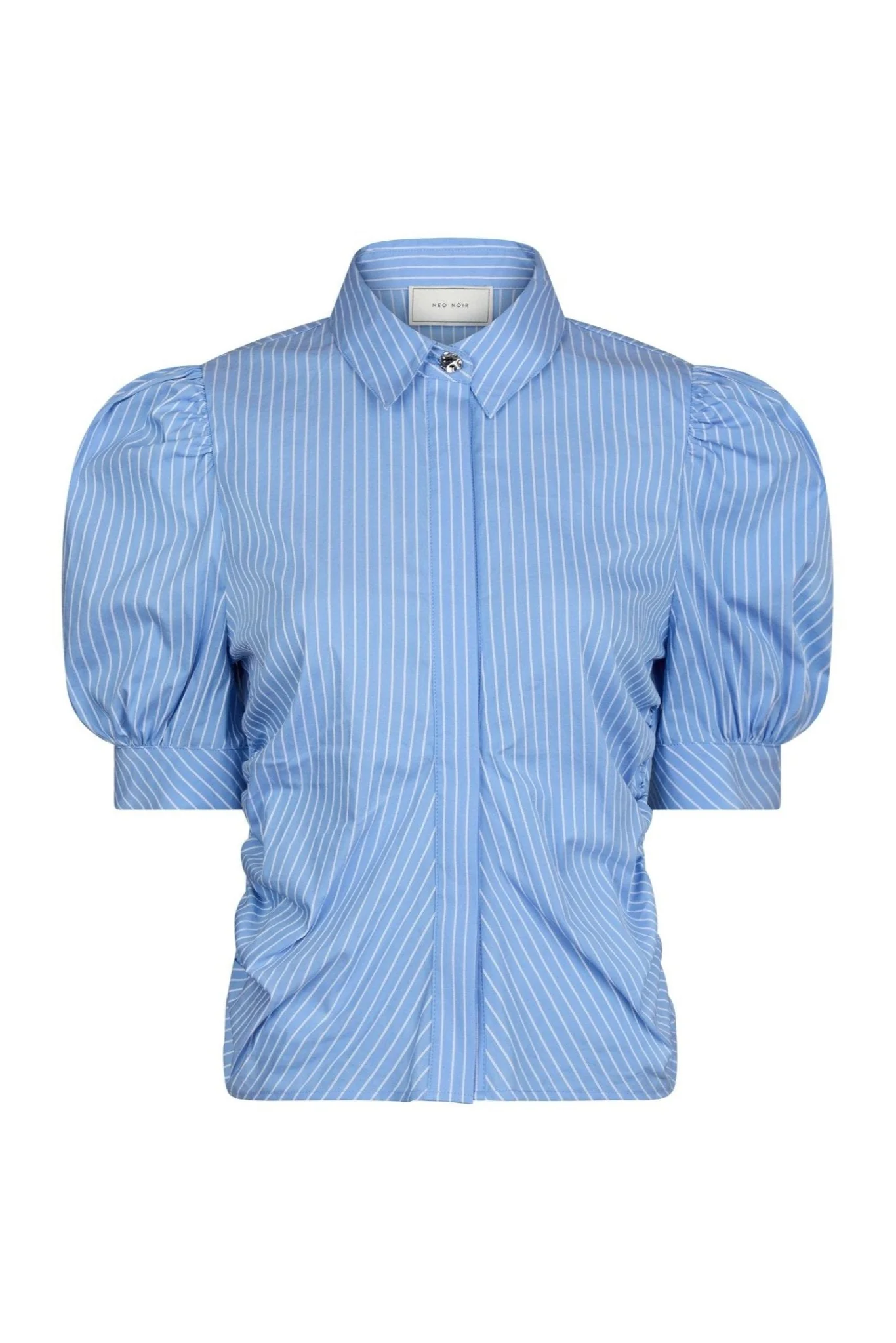 Frannie Stripe Shirt Light Blue