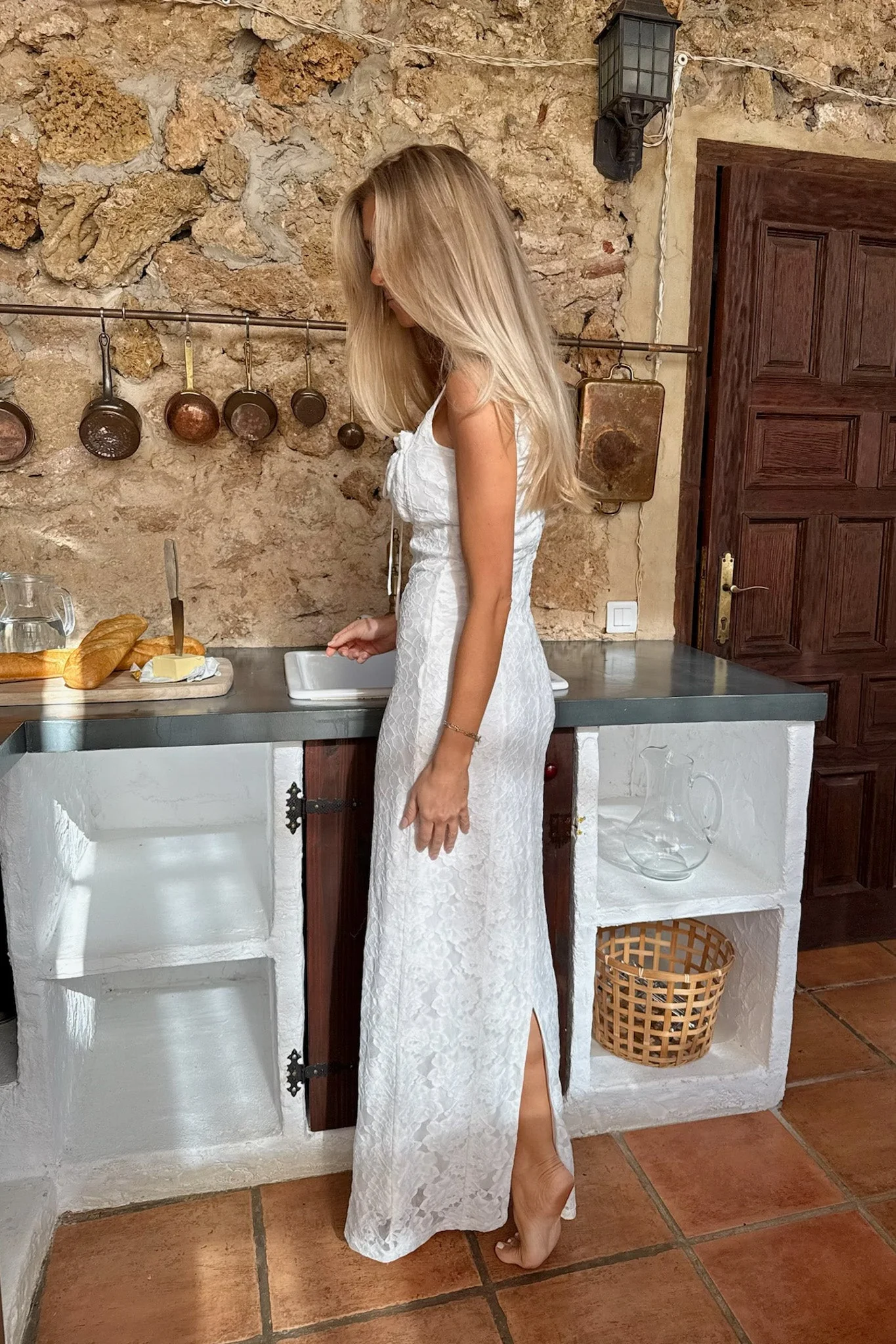Rosa Dress White Lace - Image 6