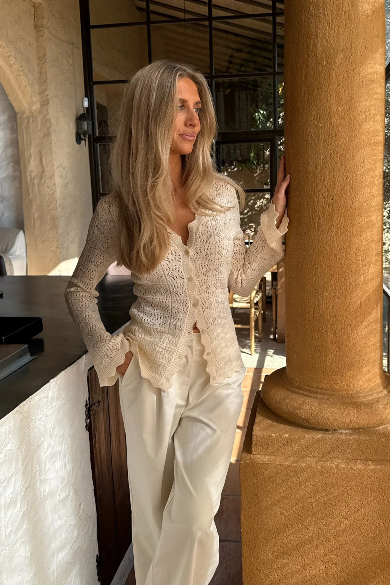 Dagmar Cardigan Off White
