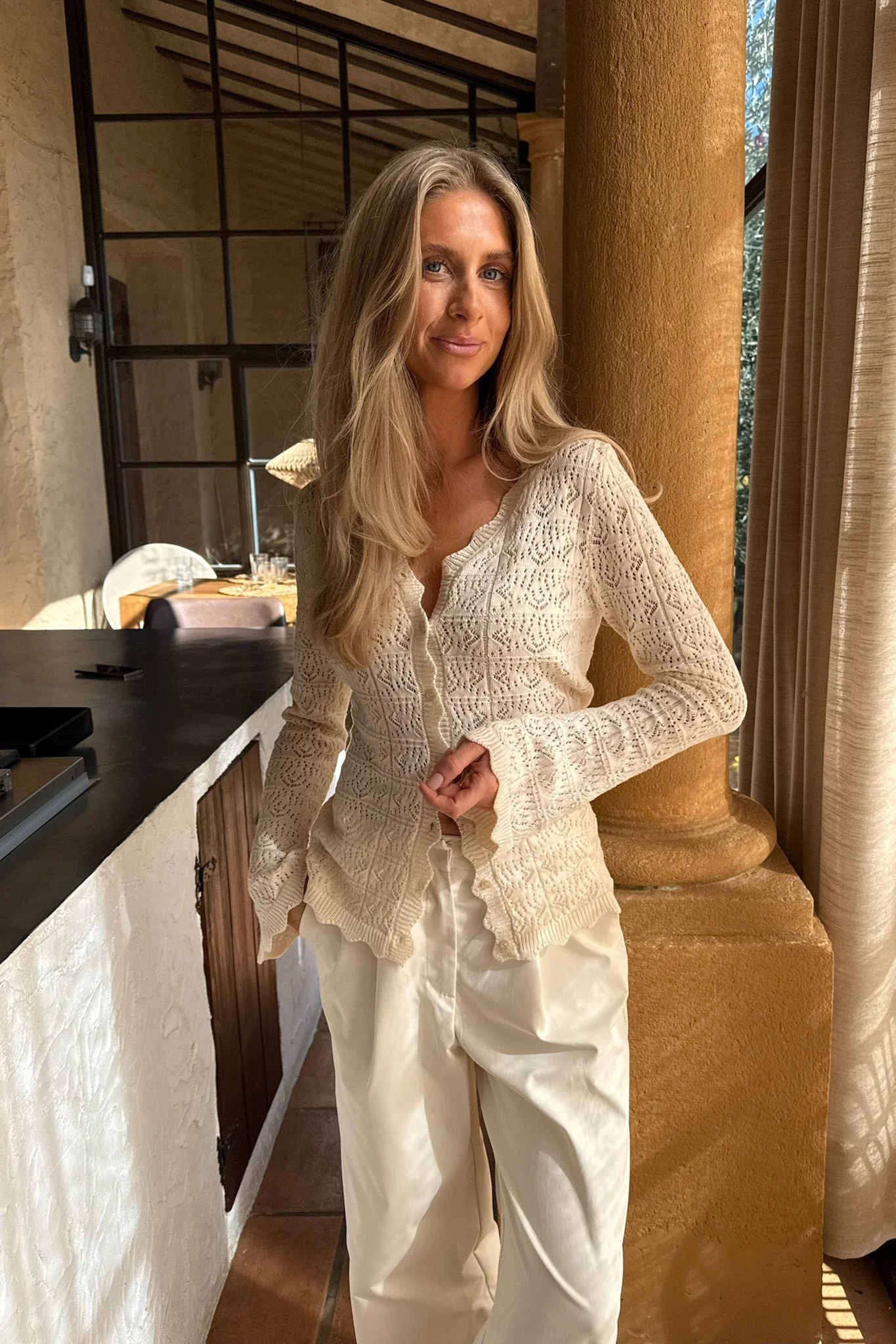 Dagmar Cardigan Off White - Image 4