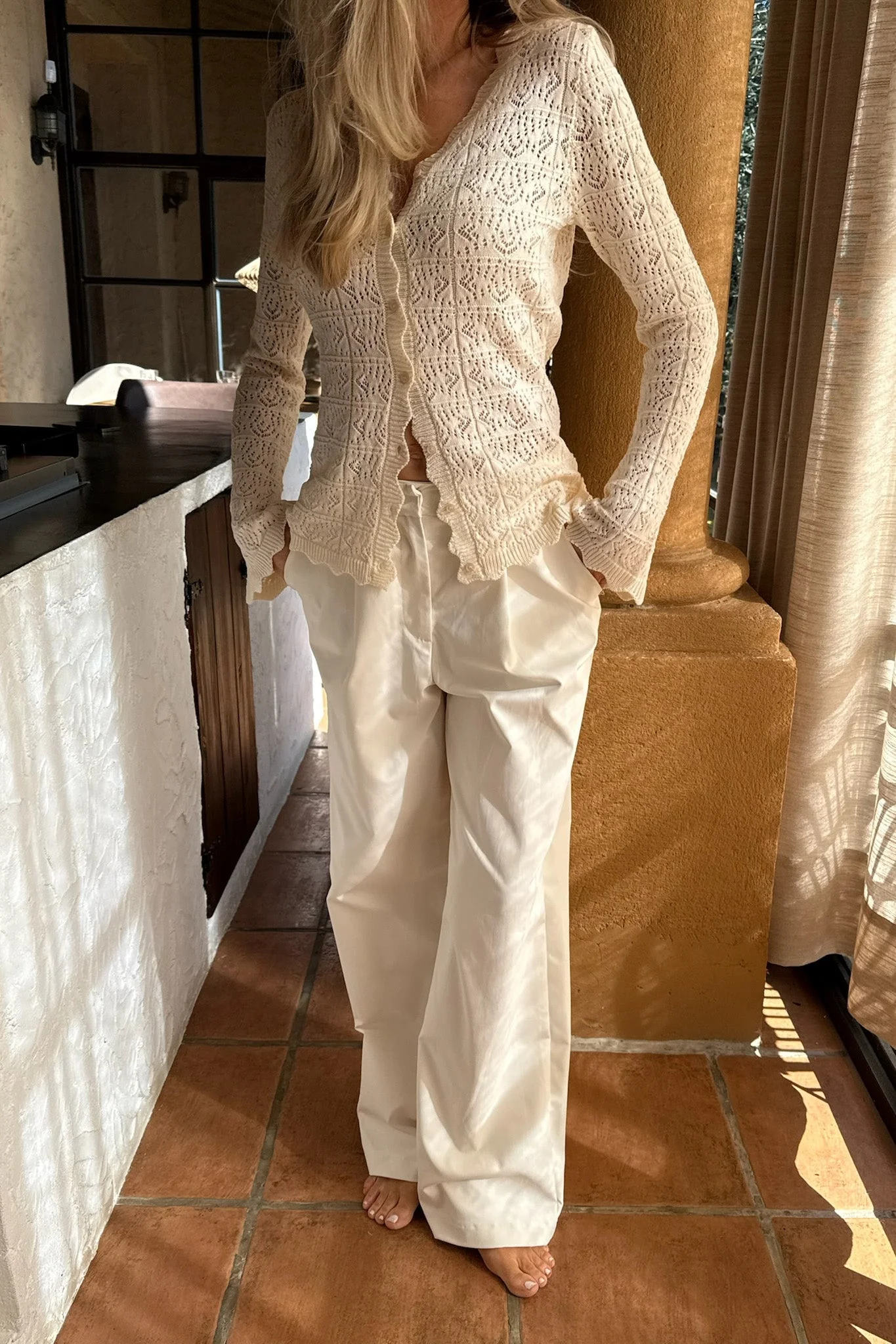 Dagmar Cardigan Off White - Image 7