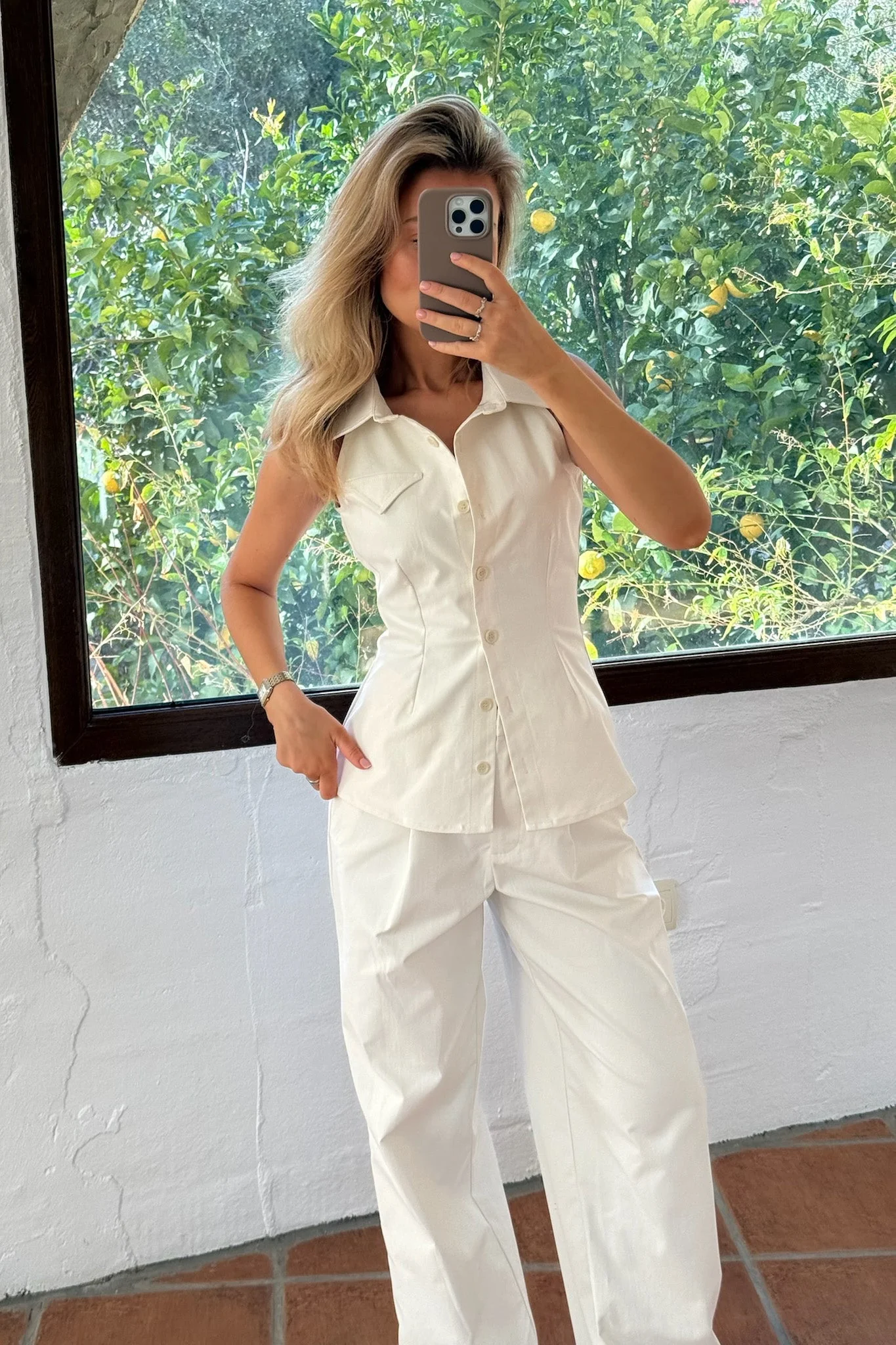 Celina Pants White - Image 5