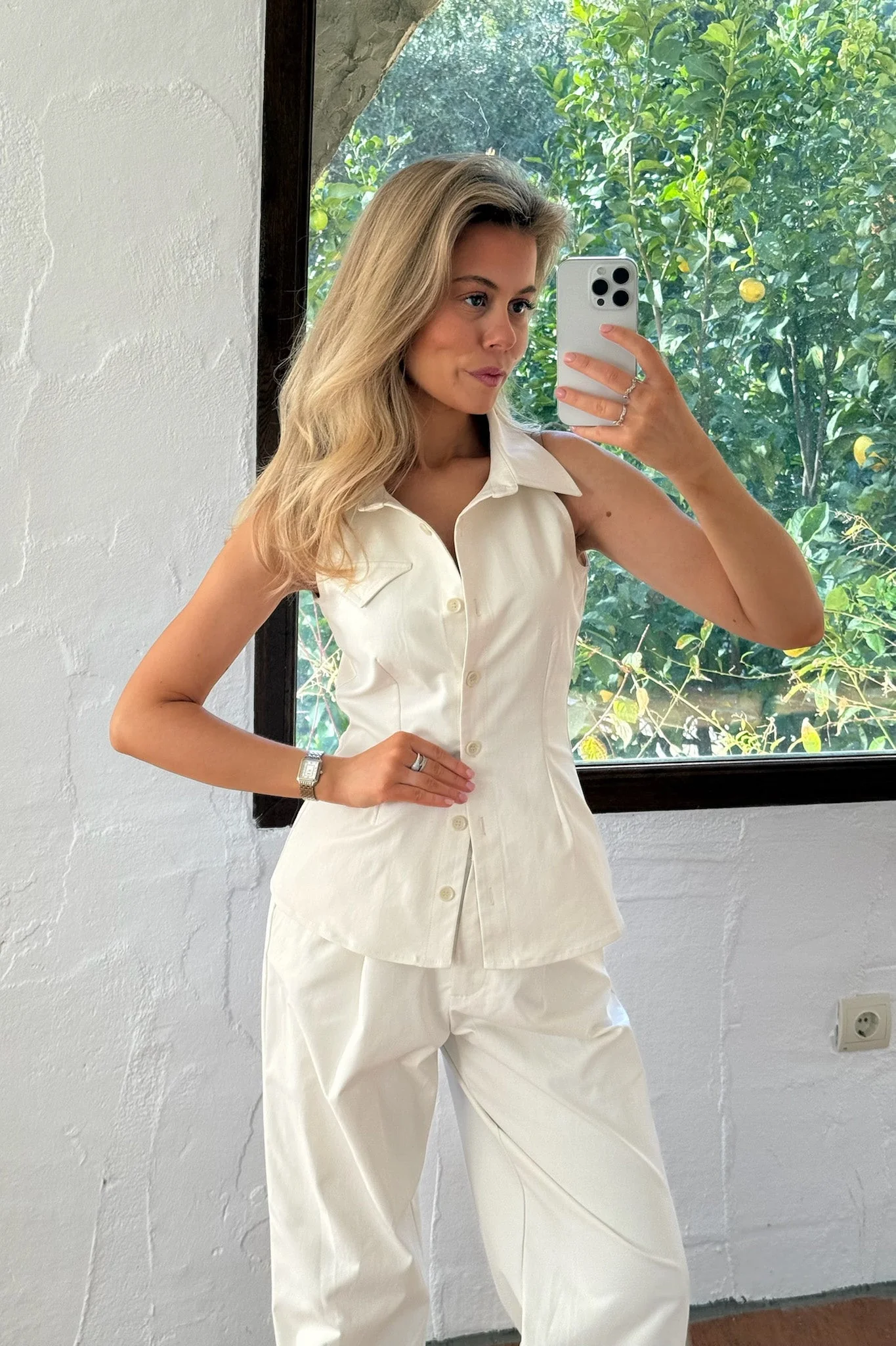 Celina Pants White - Image 6
