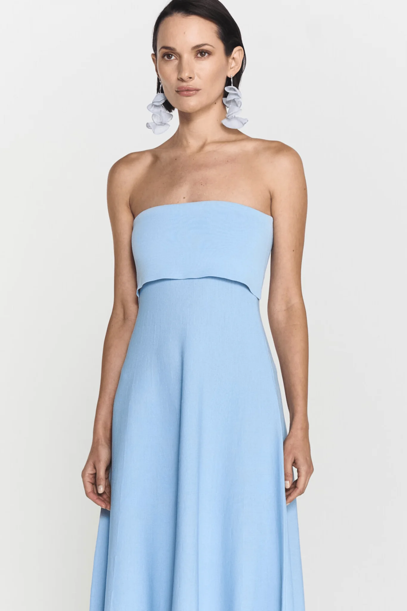 Clementina Midi Dress Illusion Blue - Image 7
