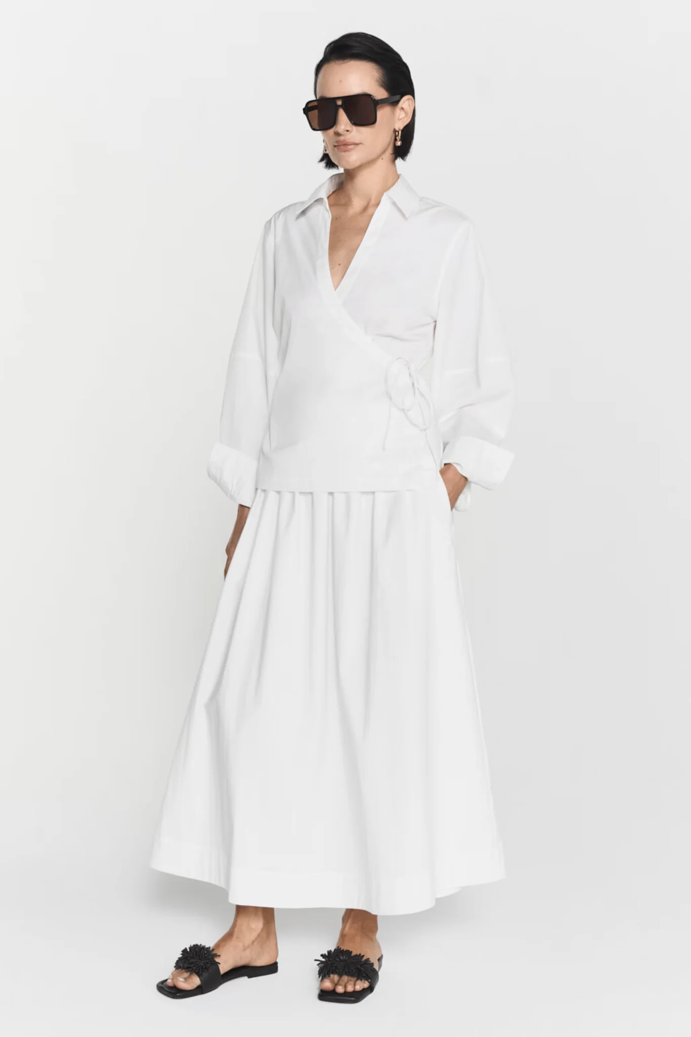 Freya Skirt White