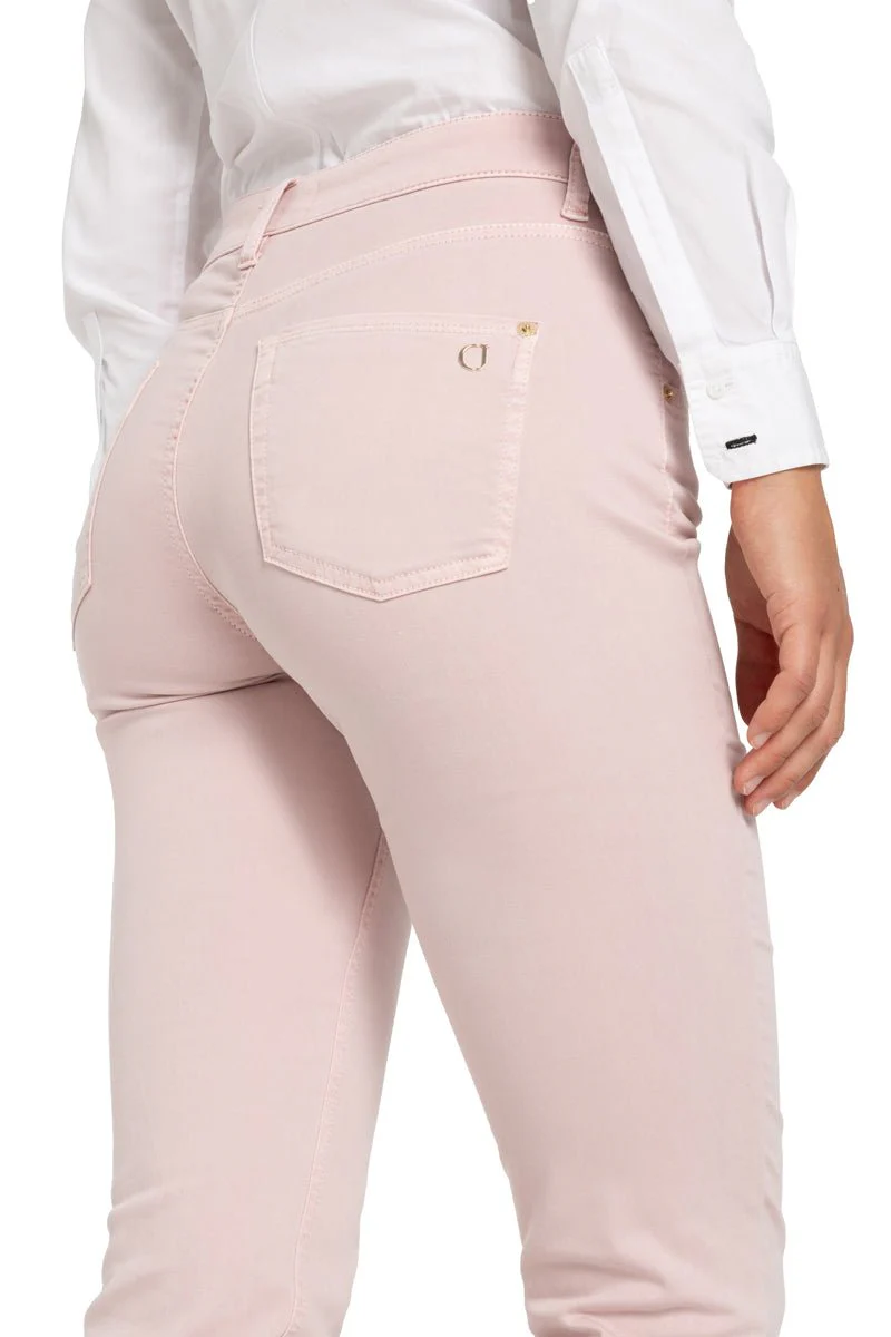 Piper Cropped Denim Seam Pink Sorbet - Image 3
