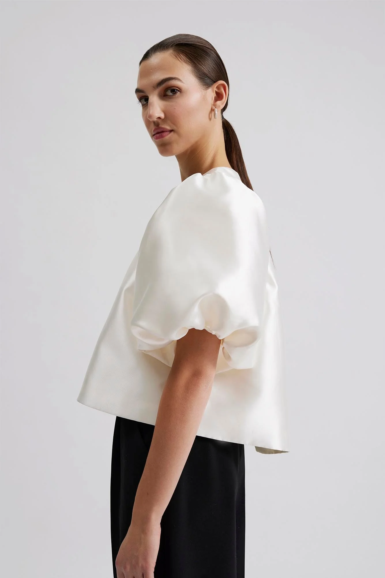 Cleo Blouse Ivory - Image 9