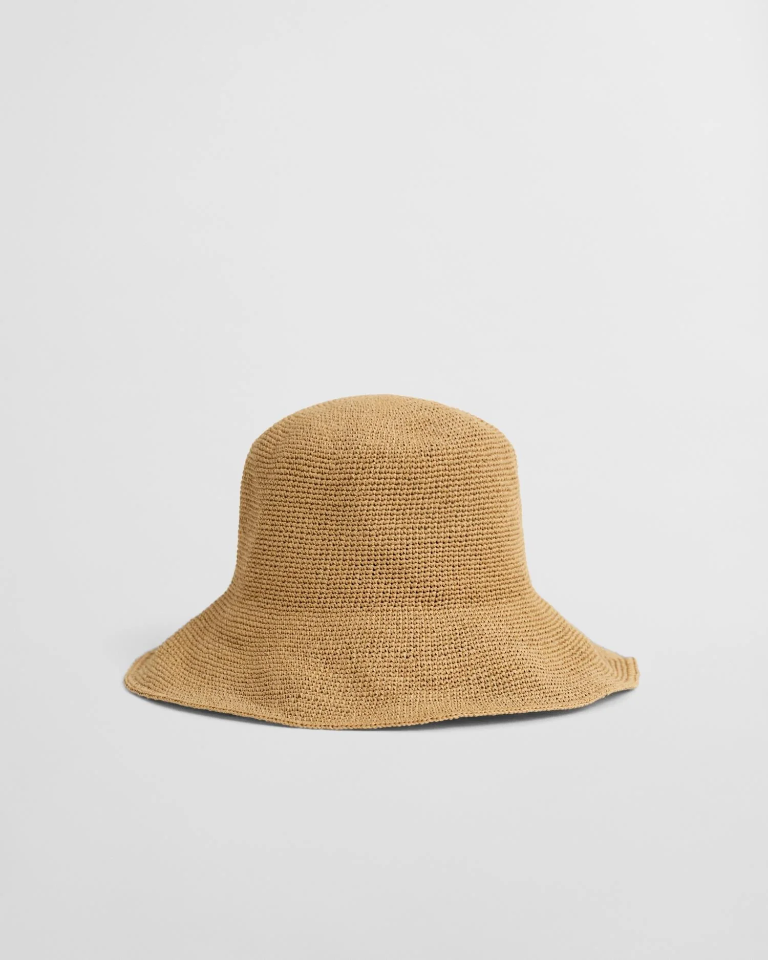 Straw Hat Caramel Beige