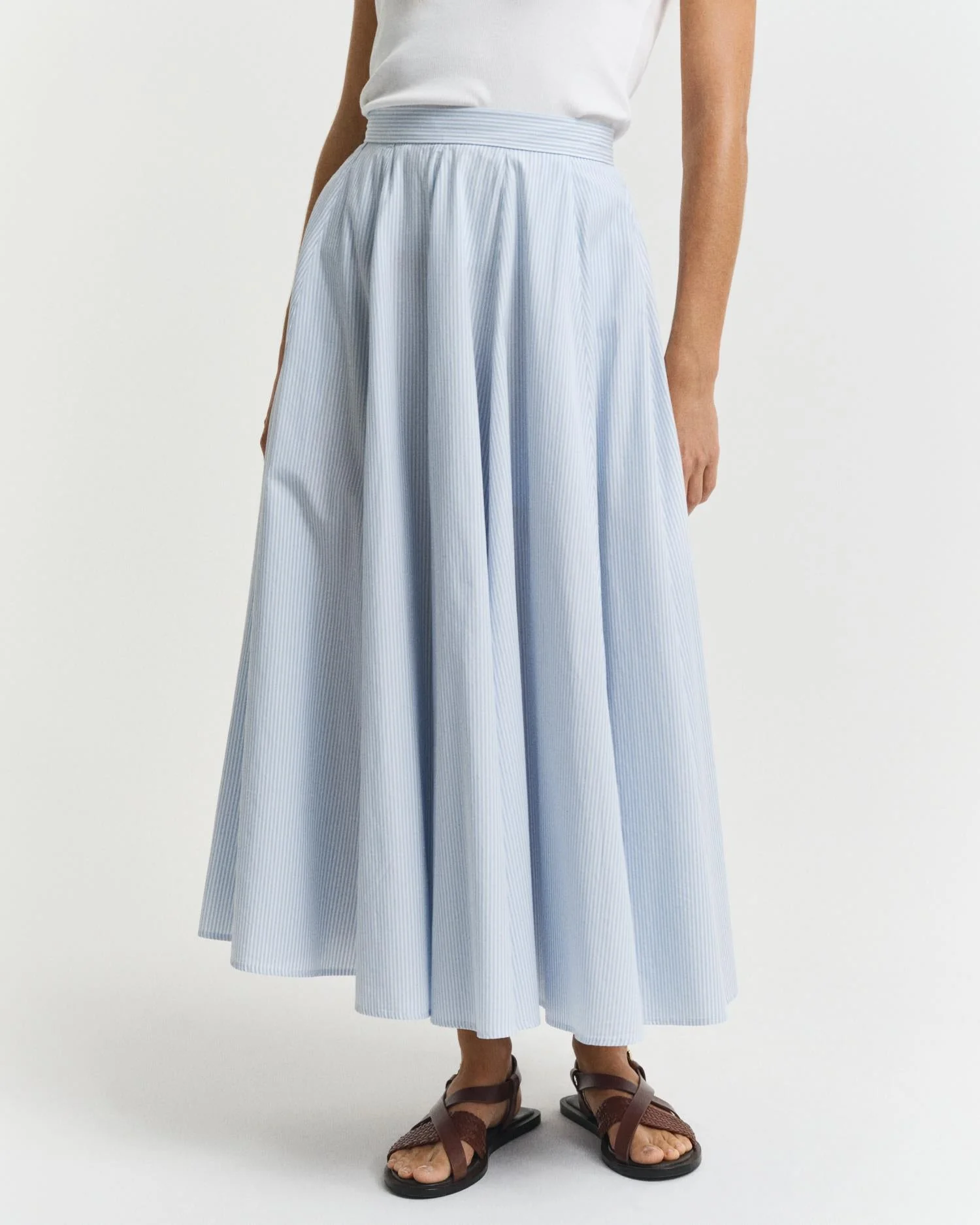Striped Skirt Fresh Blue - Image 4