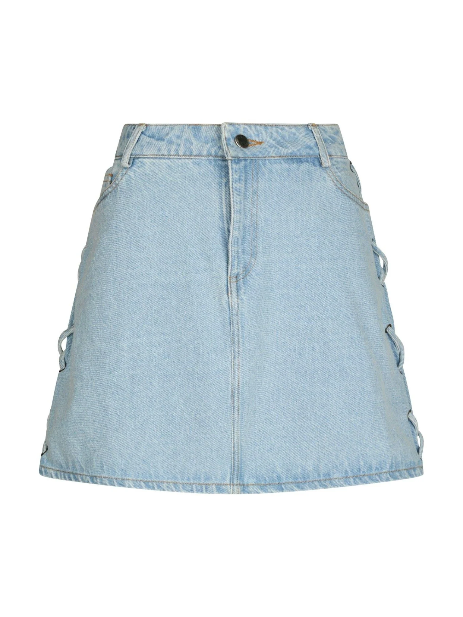 Kessia Braid Skirt Blue - Image 2
