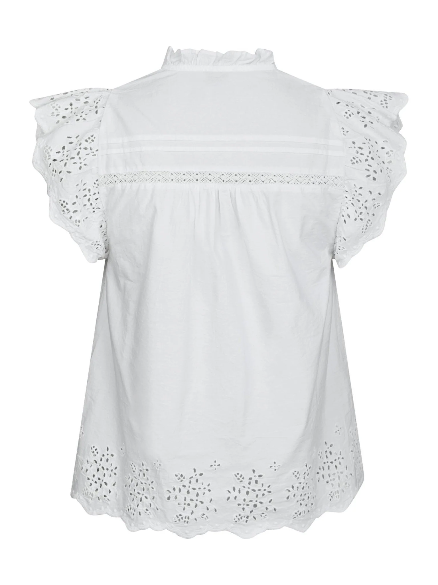 Kyoti Embroidery Top White - Image 6