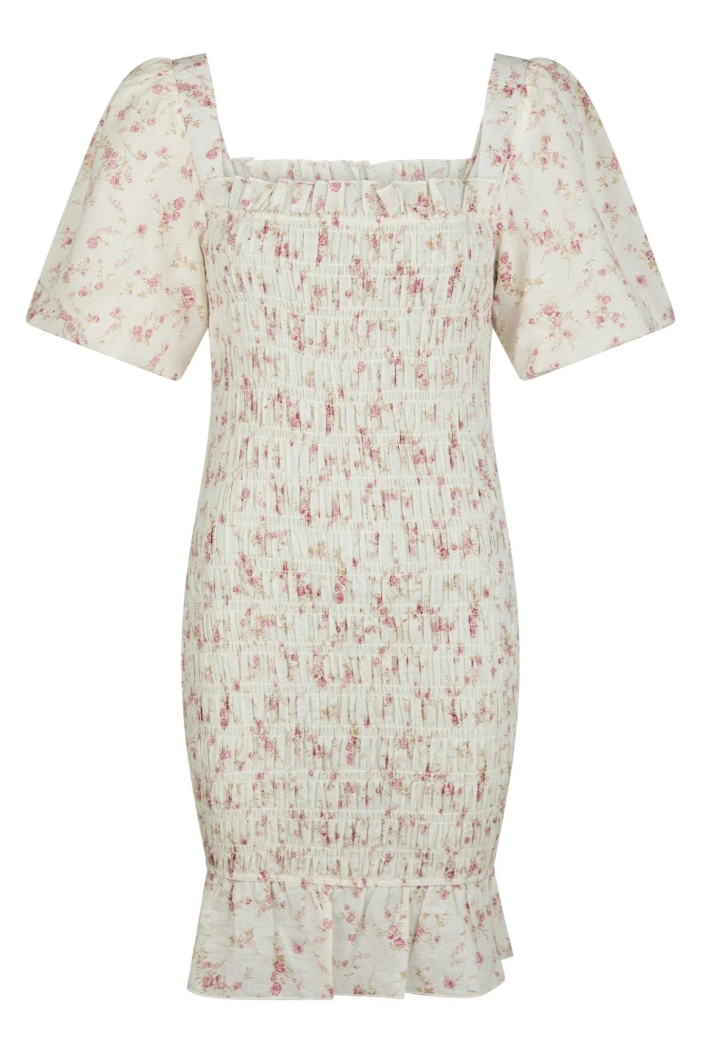 Edena Smock Dress Dusty Rose - Image 2