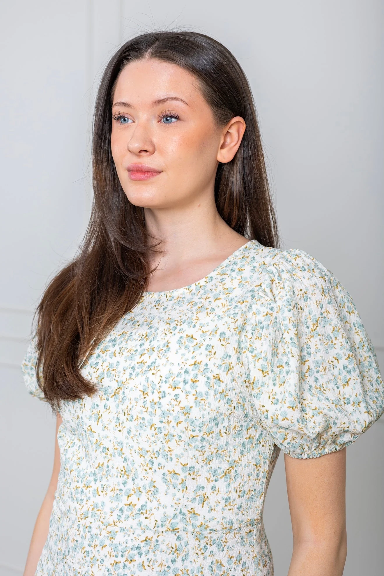 Gino Dress Pale Mint/Off White - Image 4