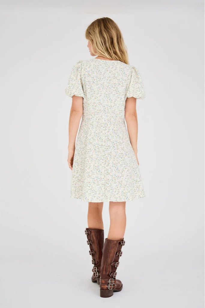 Gino Dress Pale Mint/Off White - Image 8