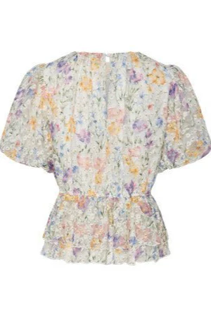 Leanna Ss Top Star White - Image 4