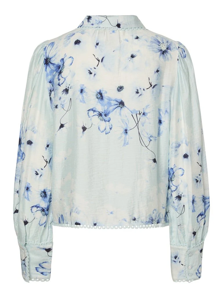 Billa Ls Shirt Halogen Blue Billa Aop - Image 5