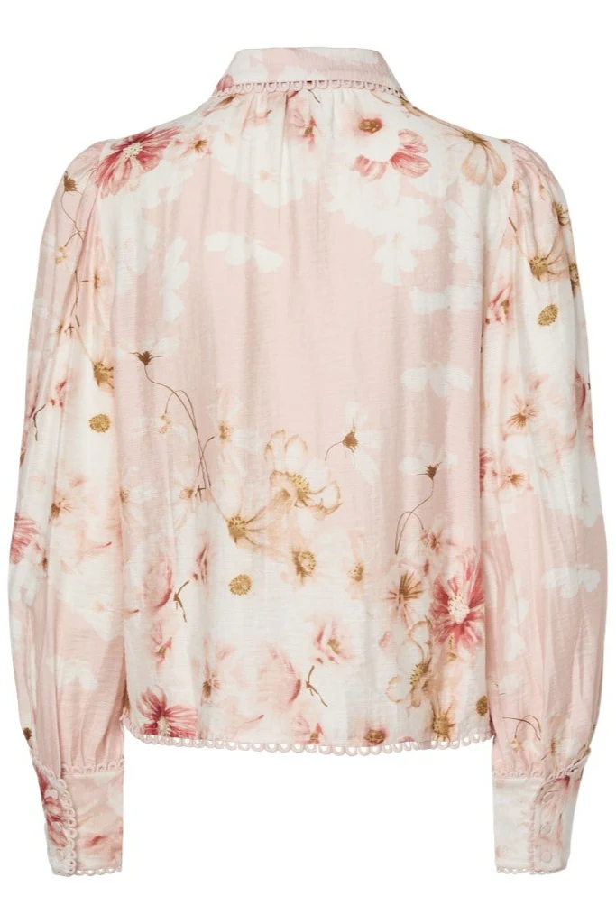 Billa Ls Shirt Chintz Rose Billa Aop - Image 9