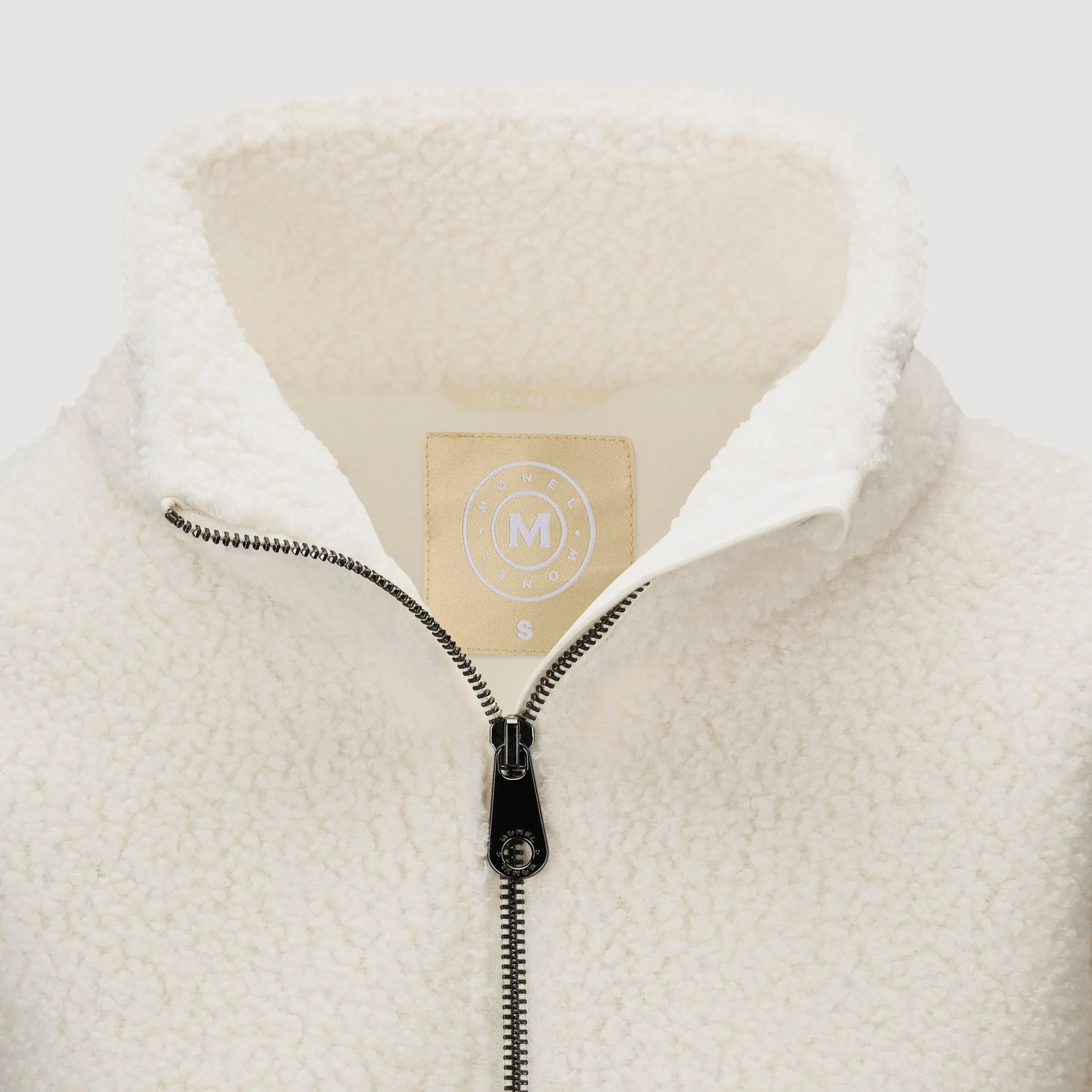 Annie Zip Sweater White - Image 10