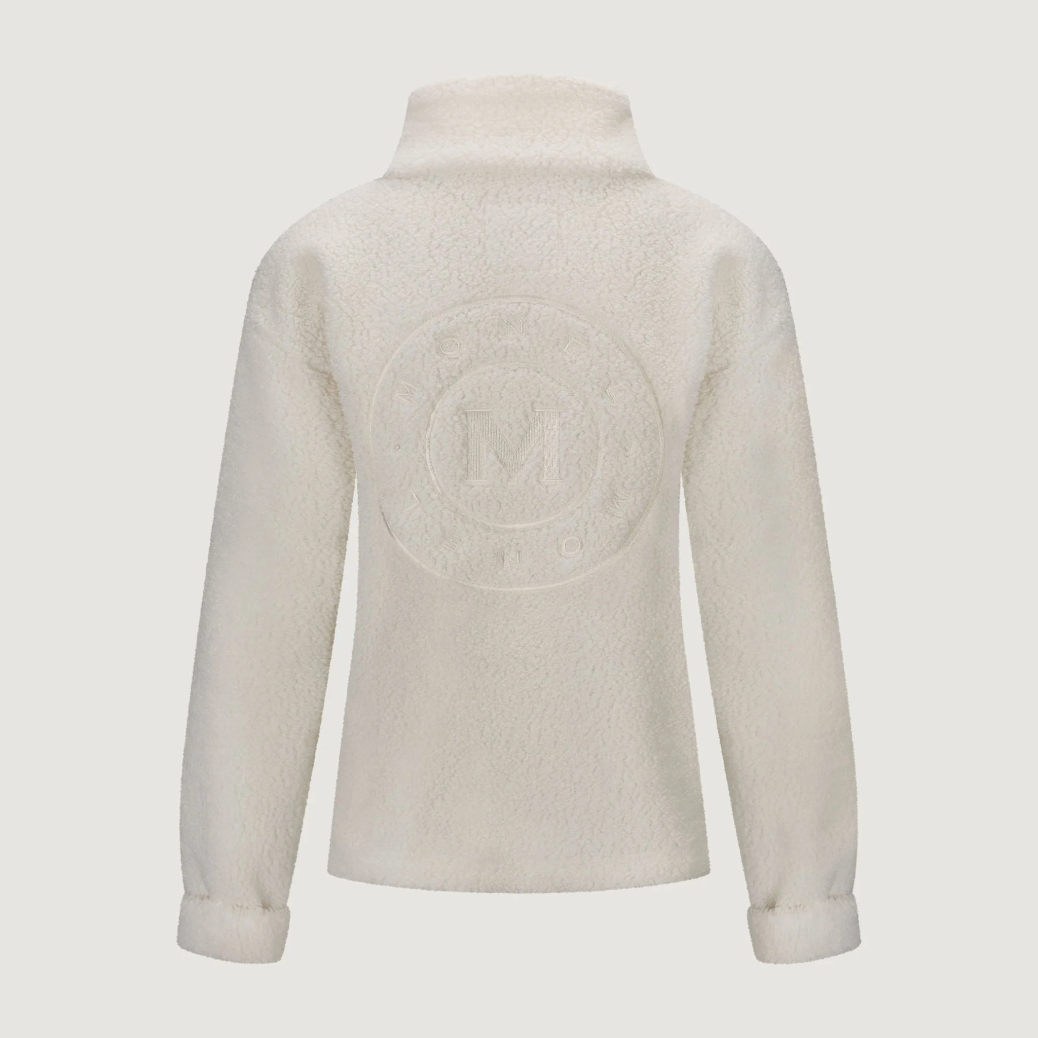 Annie Zip Sweater White - Image 11