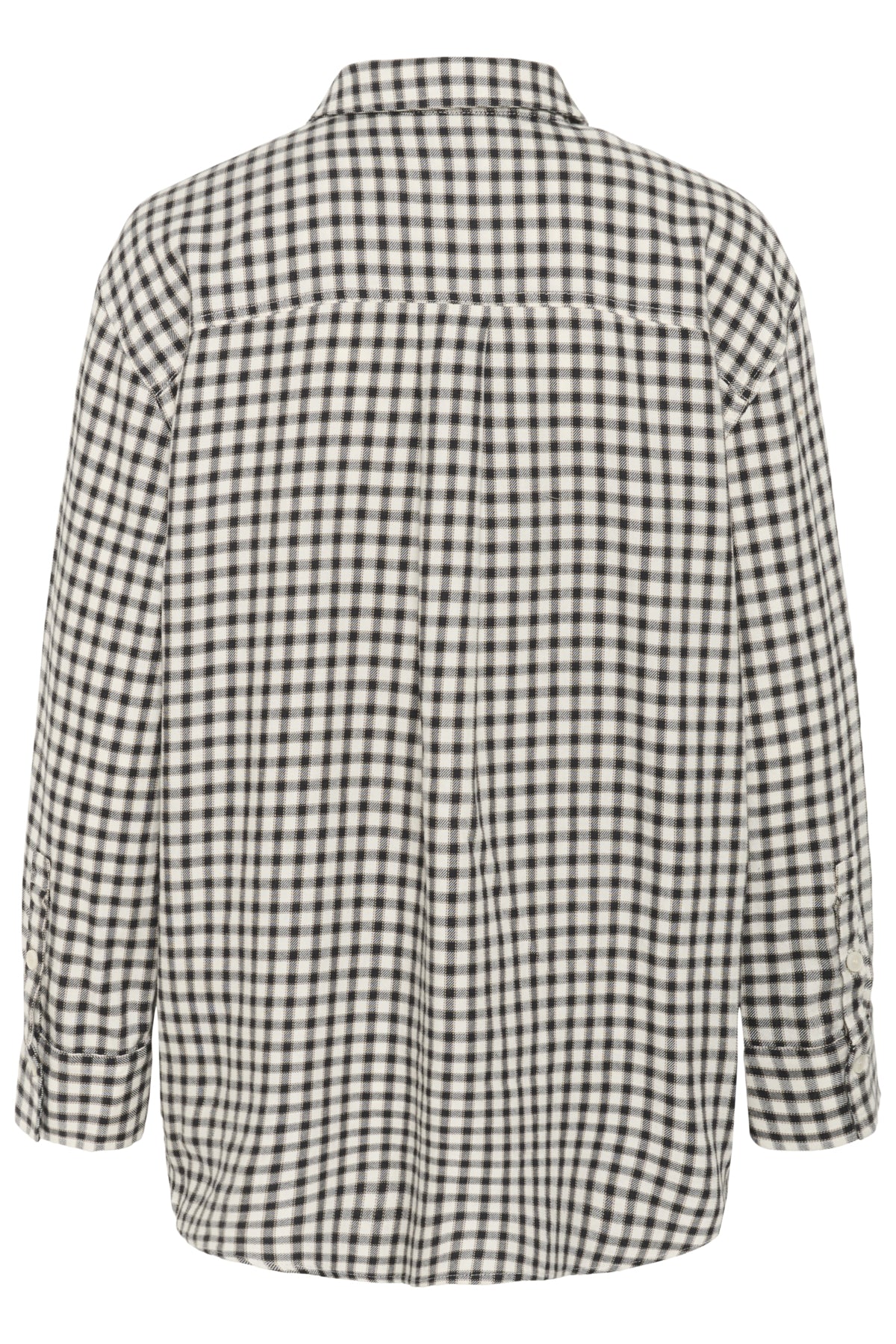 Samea Shirt Dark Navy Mini Check - Image 6