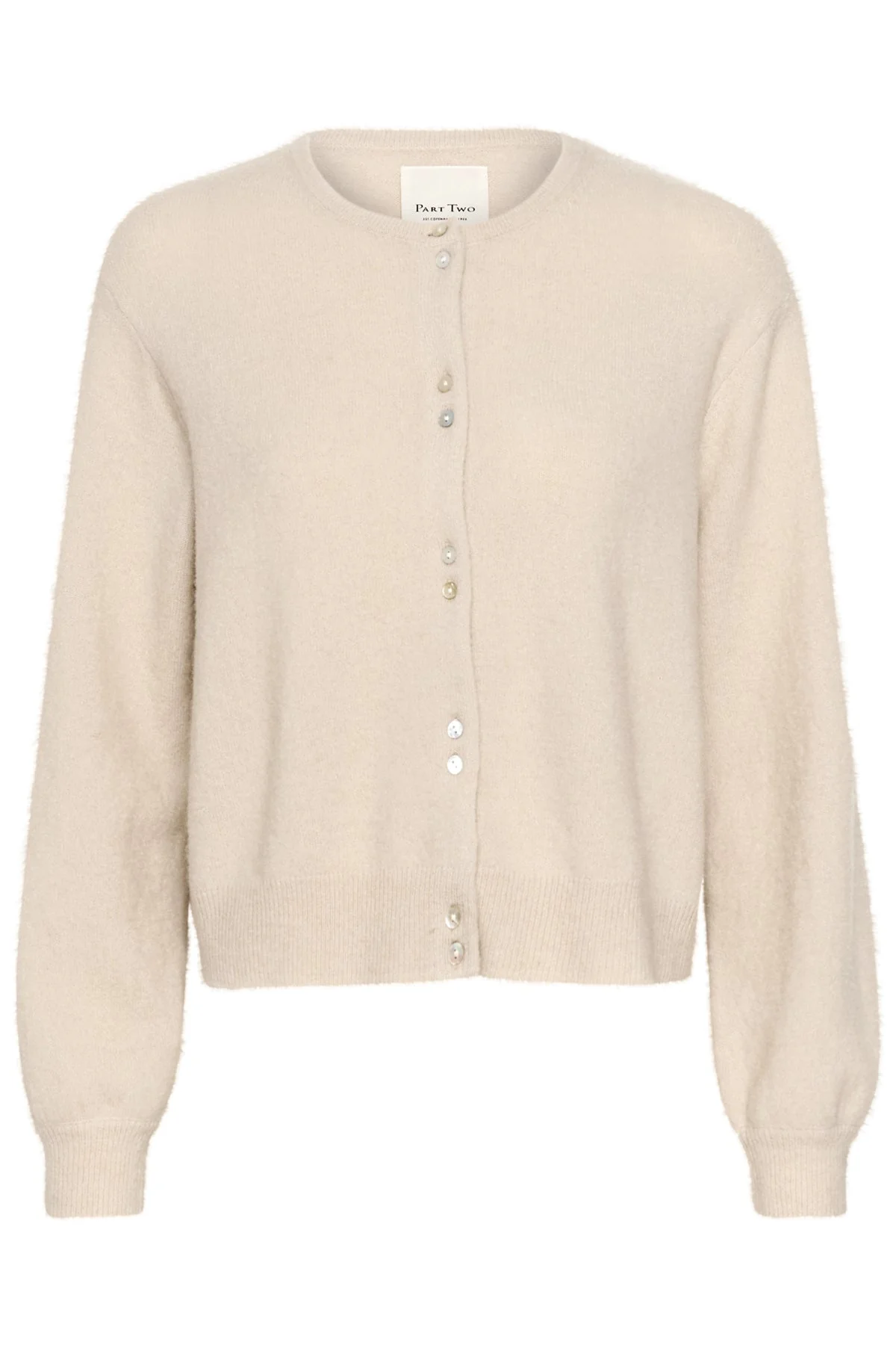 Ninell Cardigan French Oak Melange - Image 2