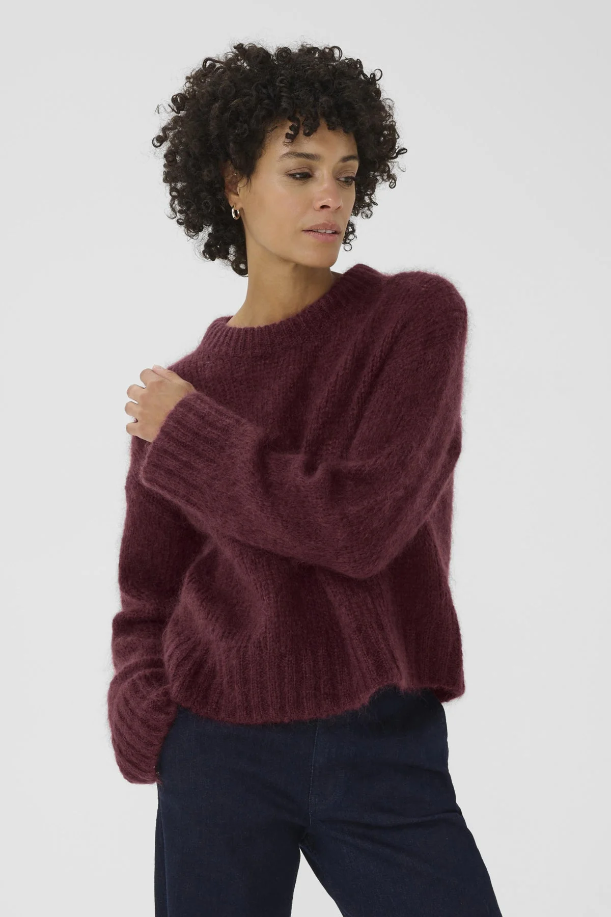 Sille Pullover Tawny Port - Image 4