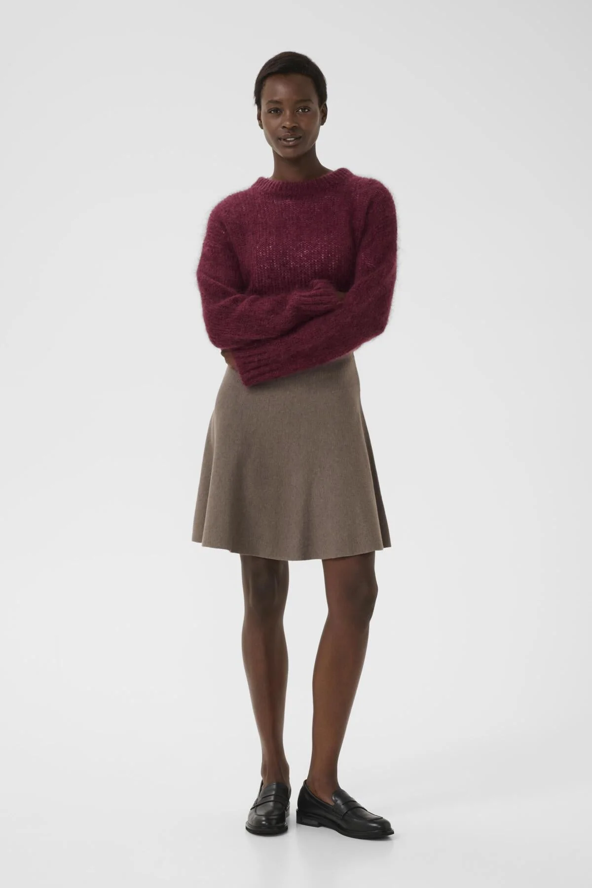 Vikes Skirt Mink Melange - Image 2