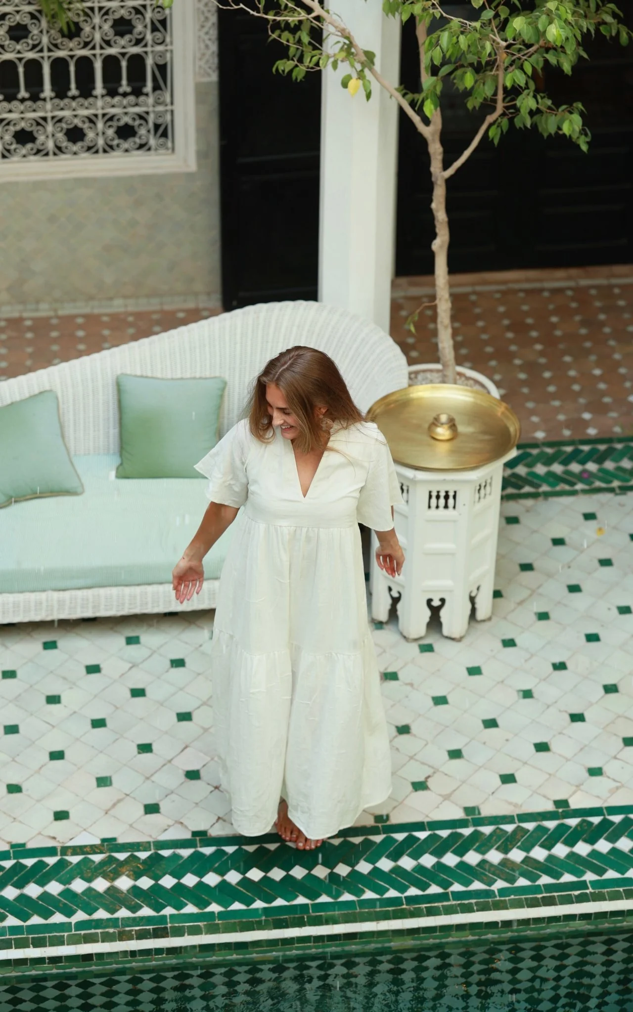 Casablanca Dress White - Image 4