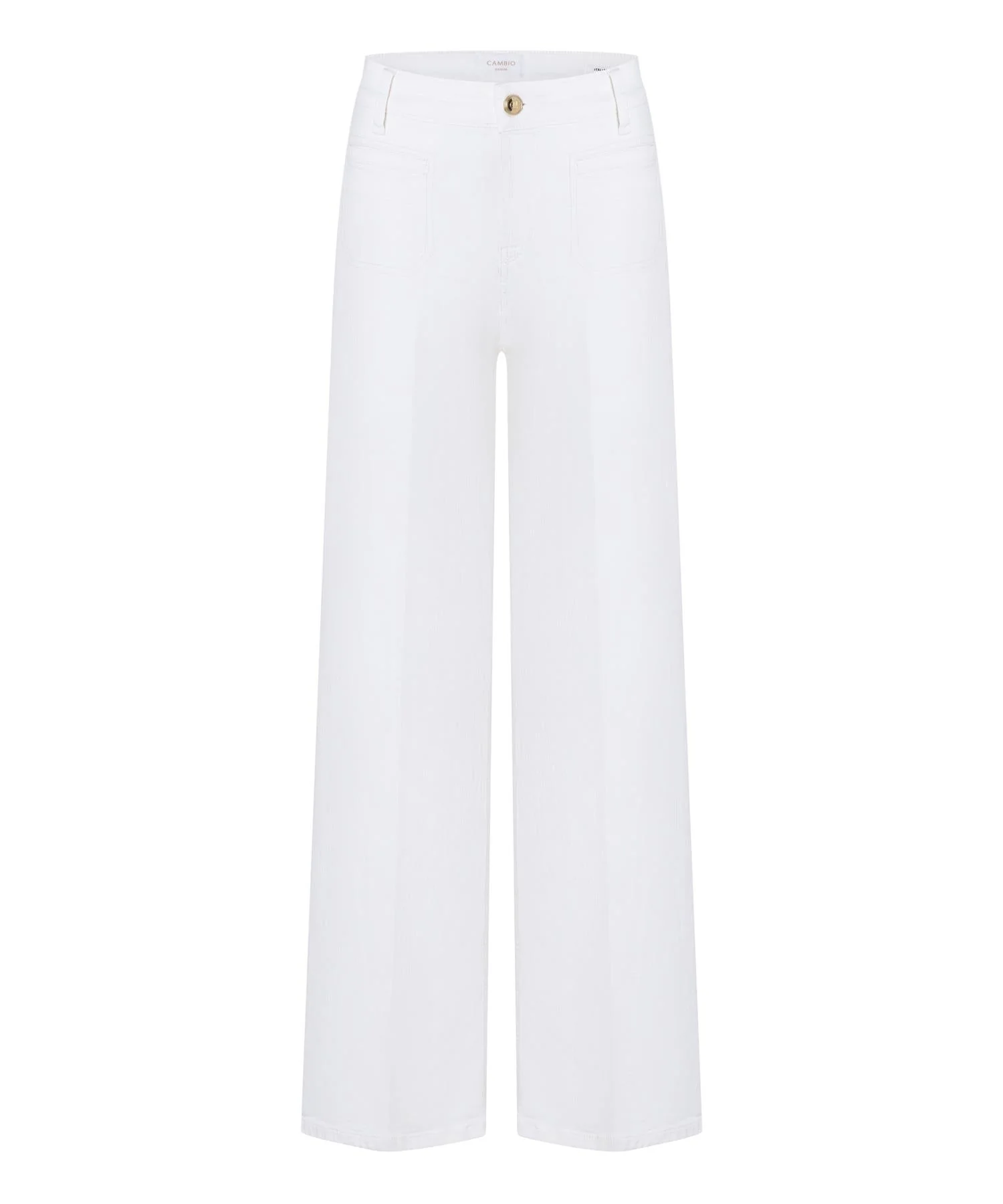Tess Wide Leg Pure White Stone