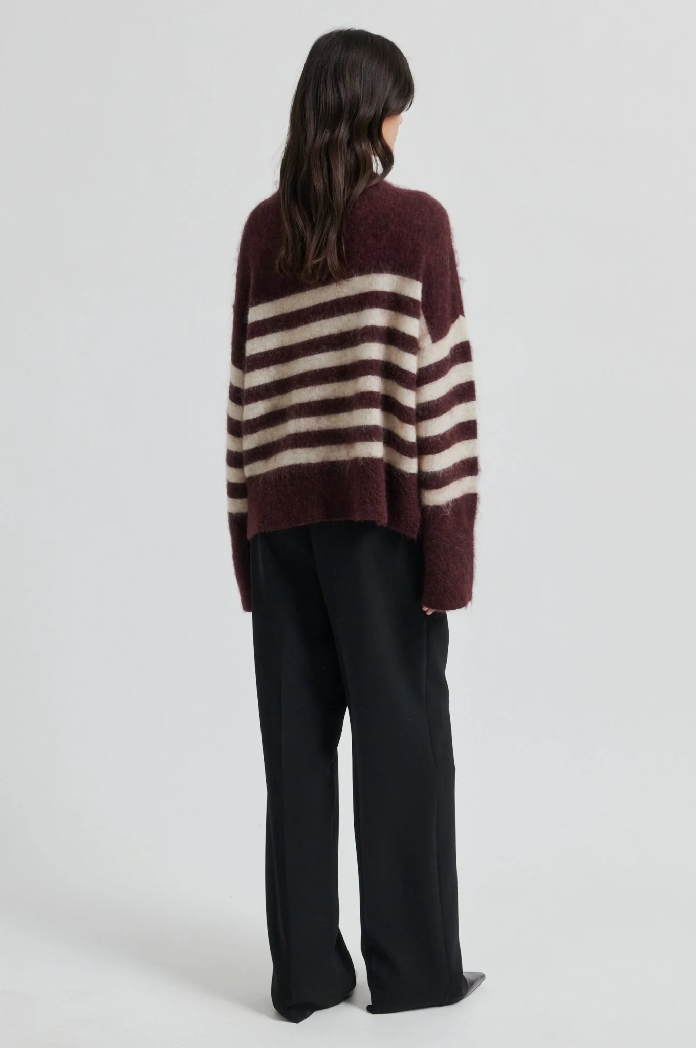 Ovalana Knit T-Neck Sassafras/Sand - Image 5
