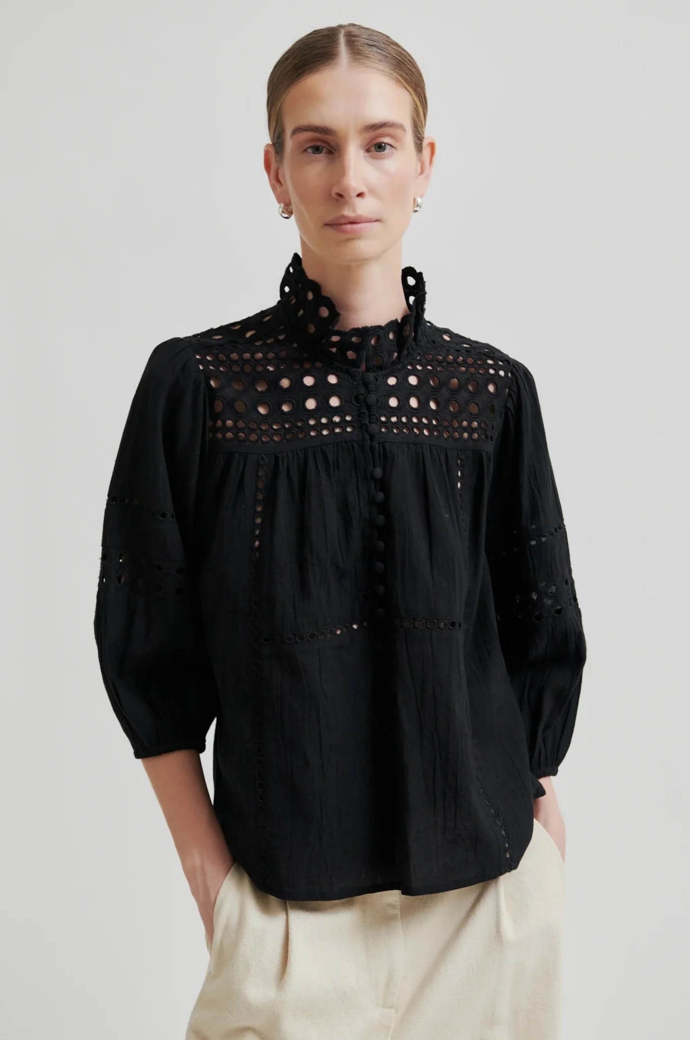 Brunie Blouse Black - Image 5
