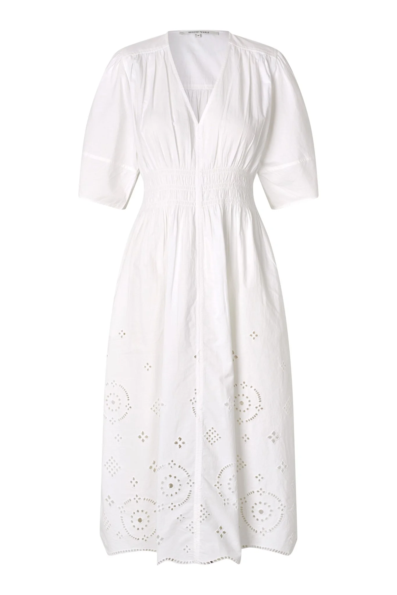 Althea Dress White