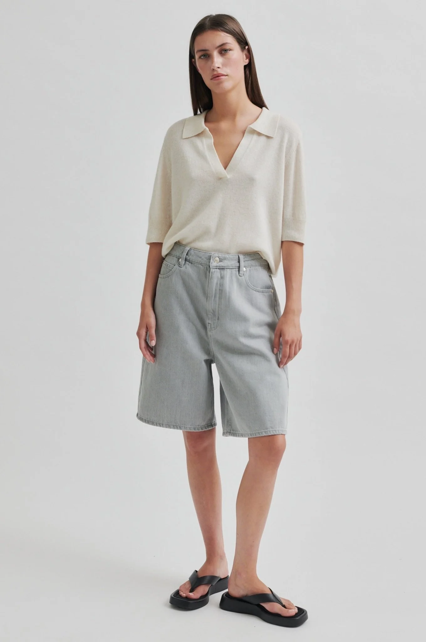 Vilena Knit Ss White Alyssum - Image 3