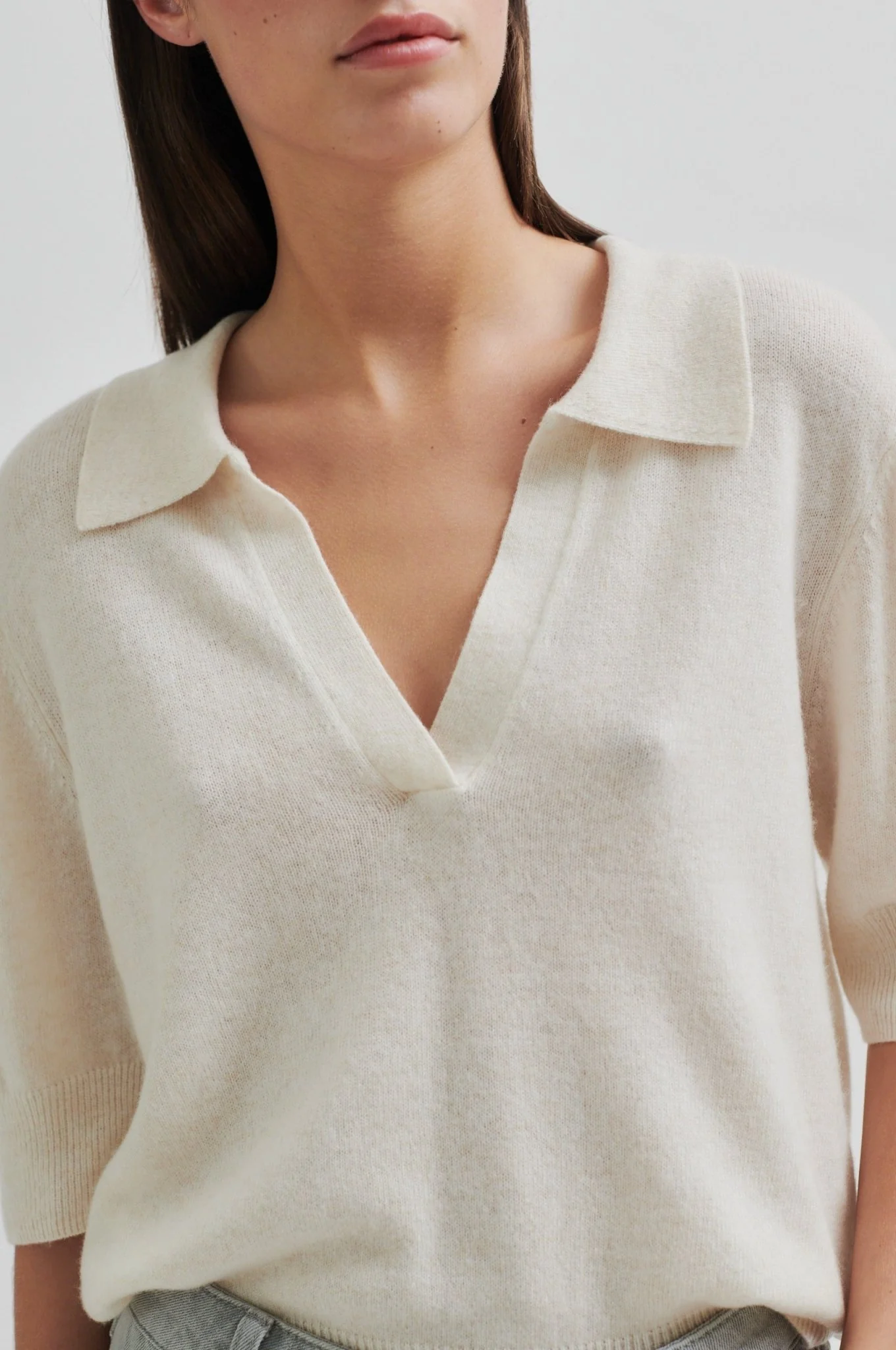 Vilena Knit Ss White Alyssum - Image 4