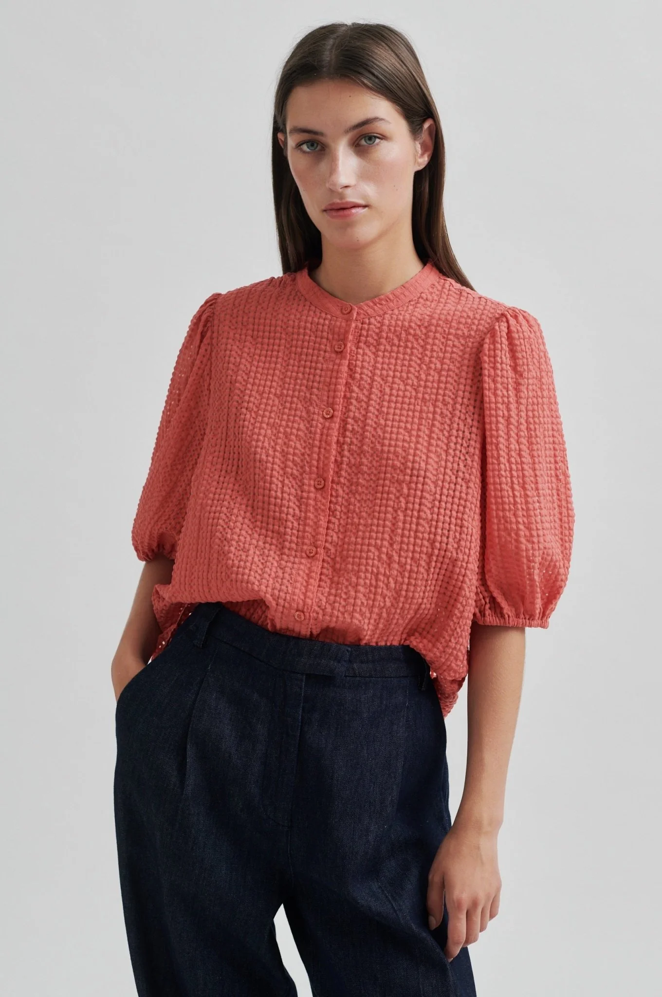 Tascha Shirt Spiced Coral - Image 2
