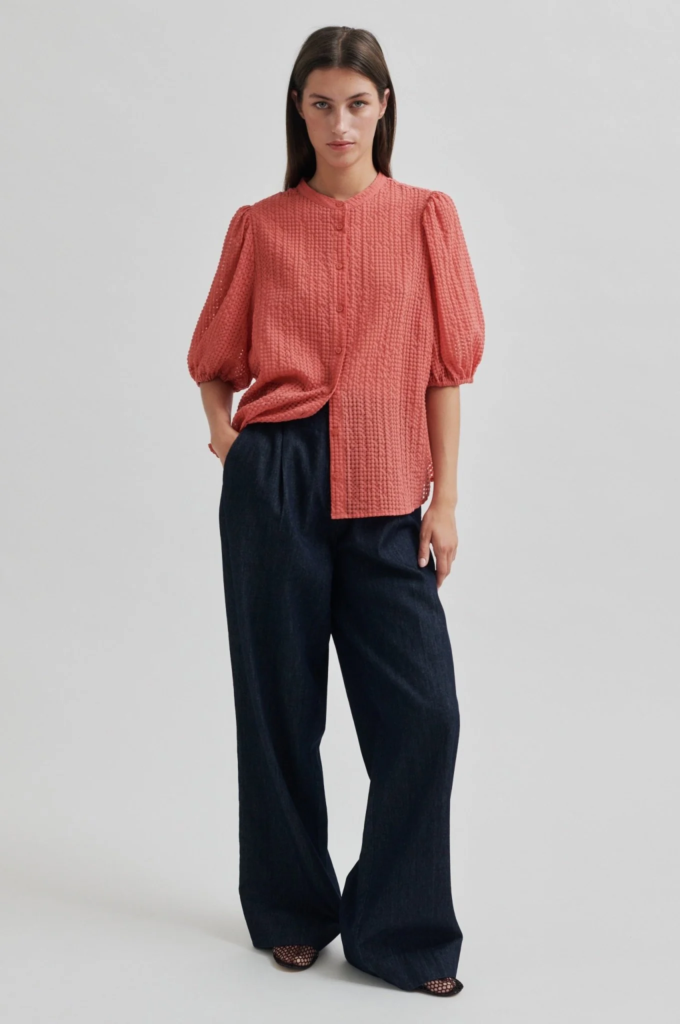 Tascha Shirt Spiced Coral - Image 3