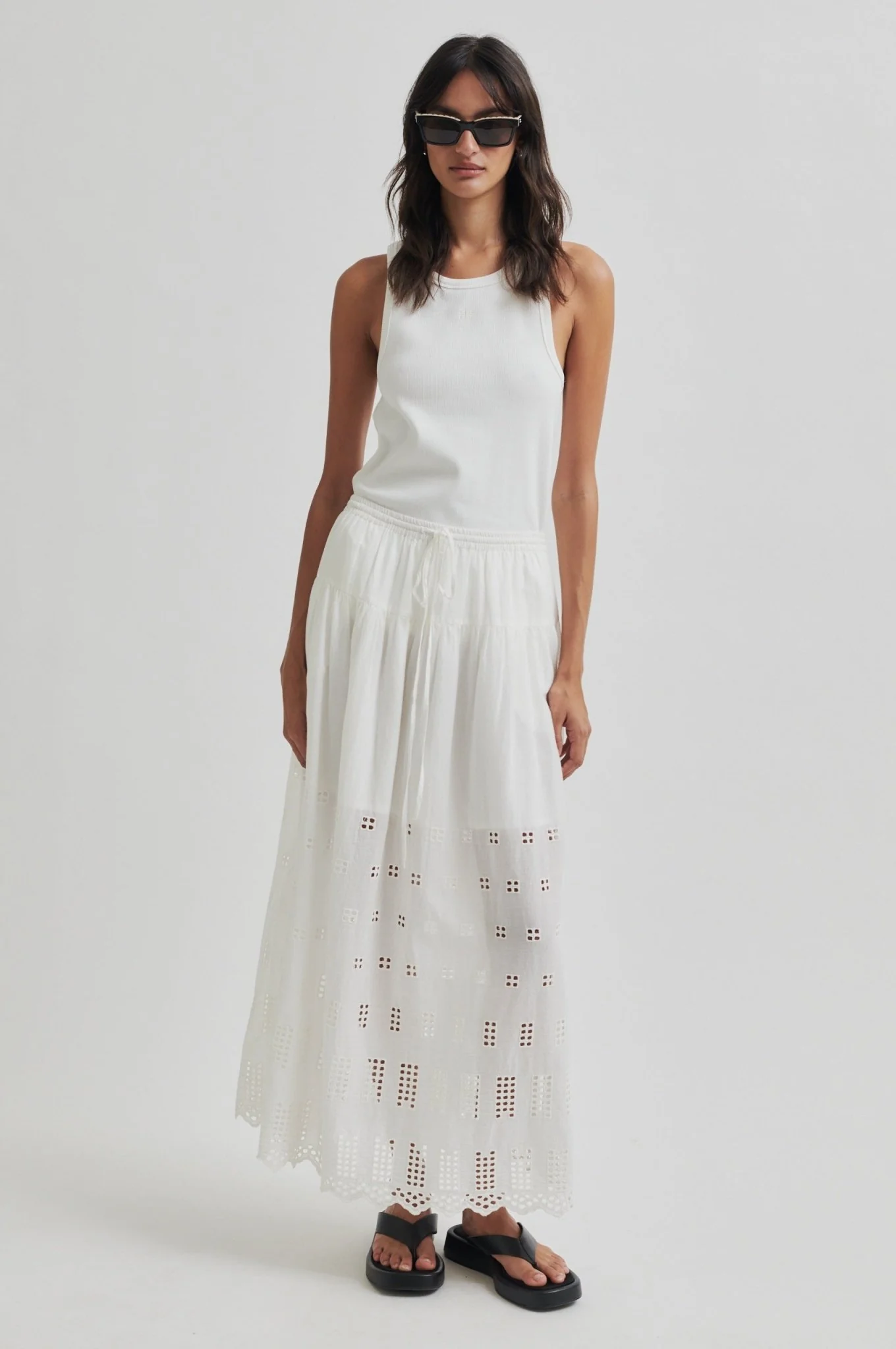 Elenore Skirt White Alyssum - Image 6