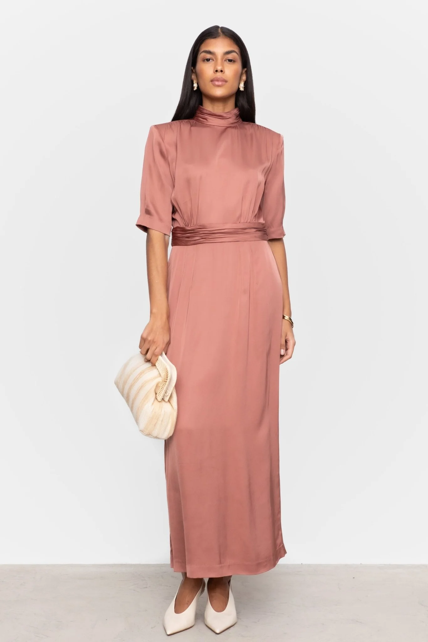 Beronia Dress Terracotta