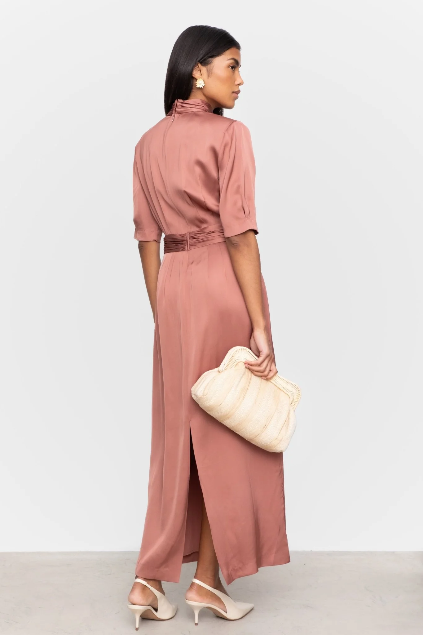 Beronia Dress Terracotta - Image 2