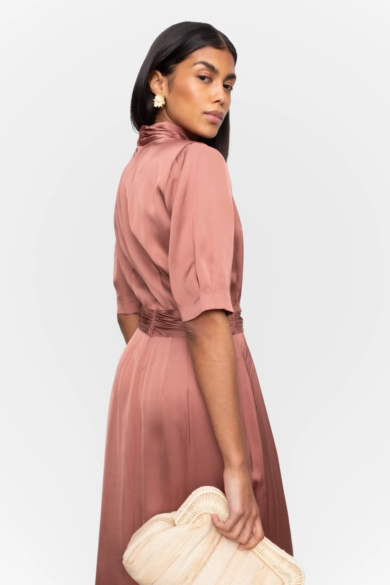 Beronia Dress Terracotta - Image 4