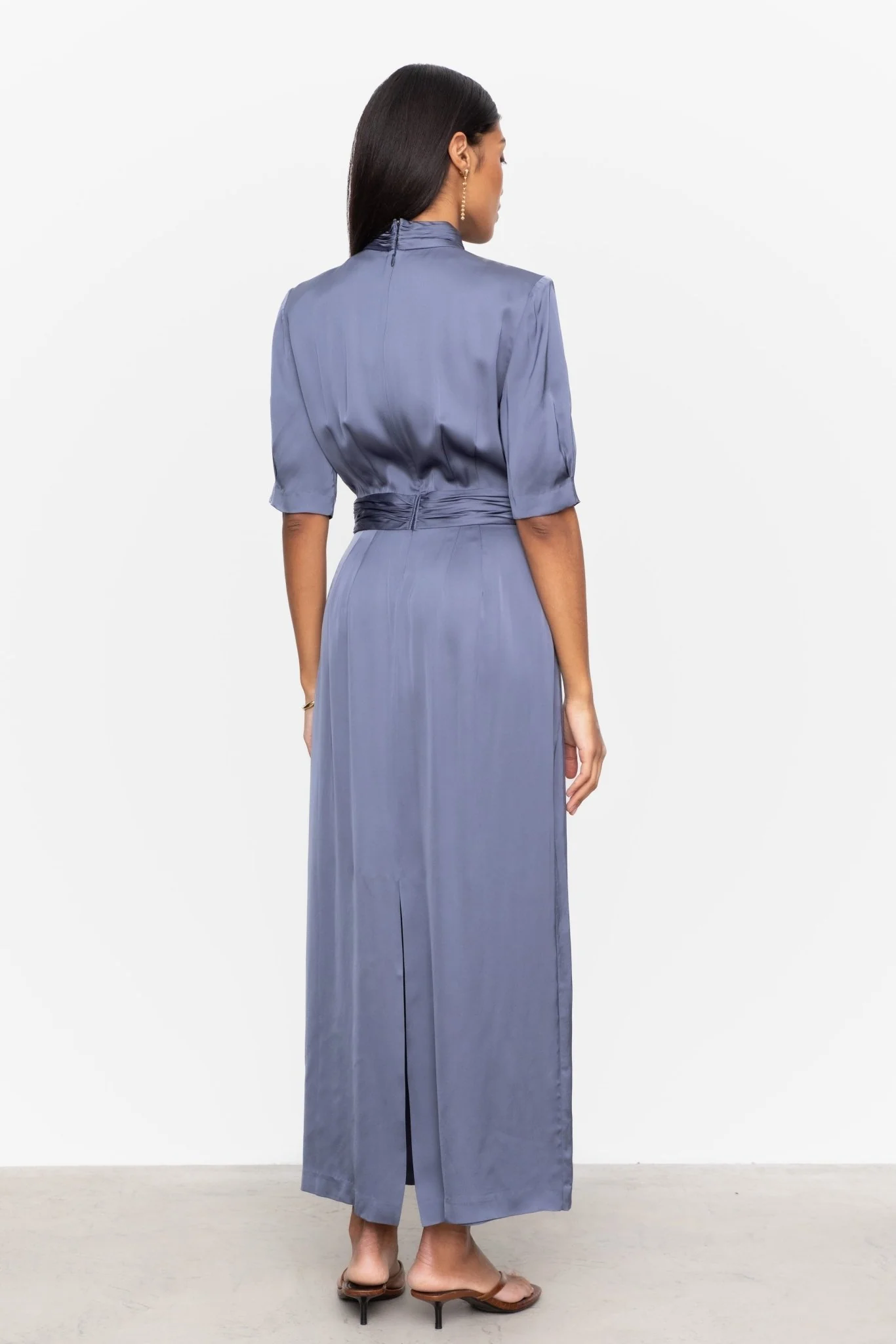 Beronia Dress Mid Blue - Image 2