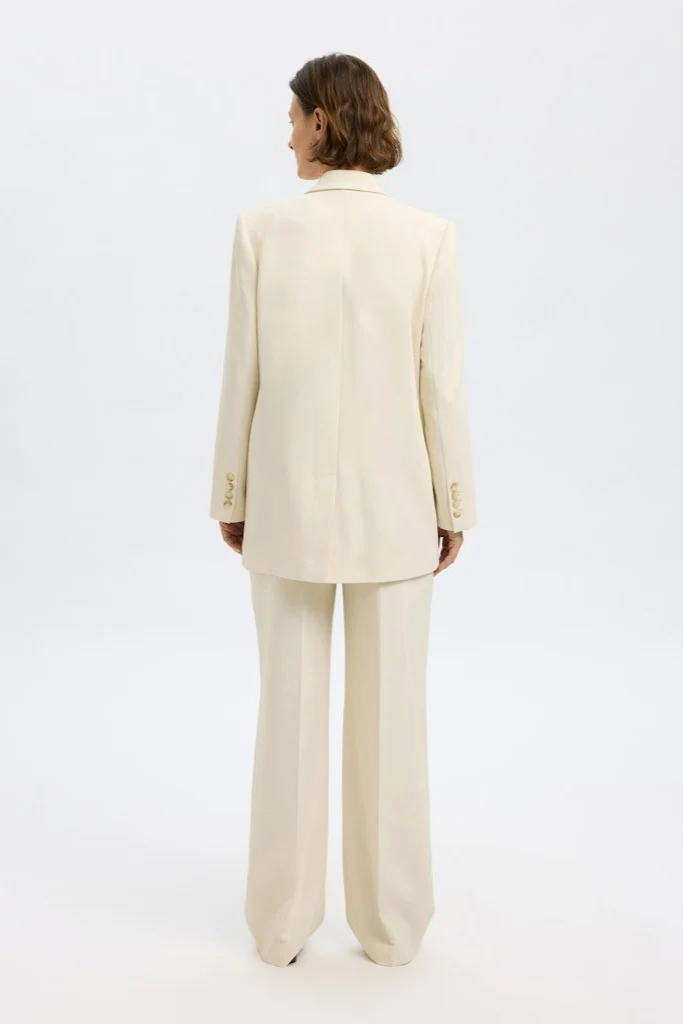 Rita Ls Relaxed Blazer Pd Birch - Image 11