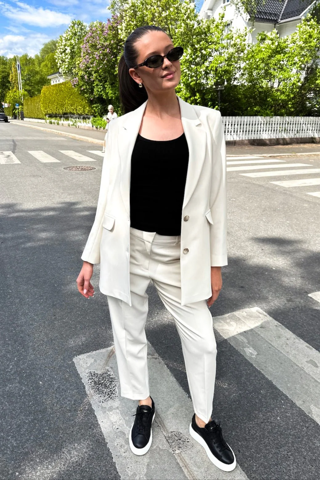 Rita Ls Relaxed Blazer Pd Birch - Image 6